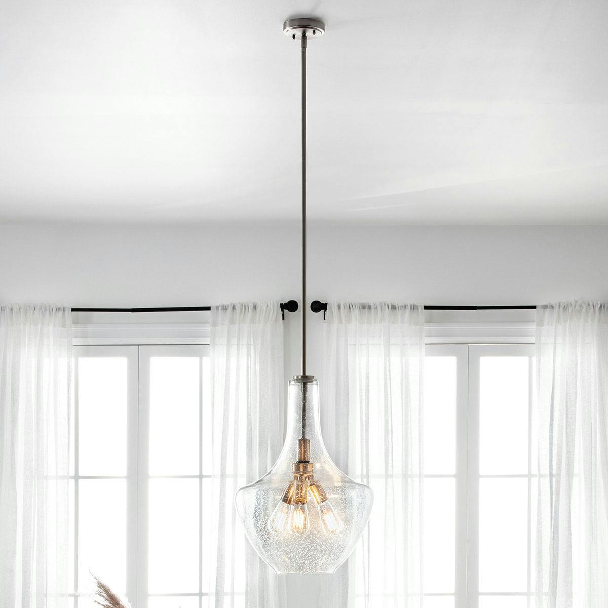 Day time dining room image featuring Everly pendant 42190NI