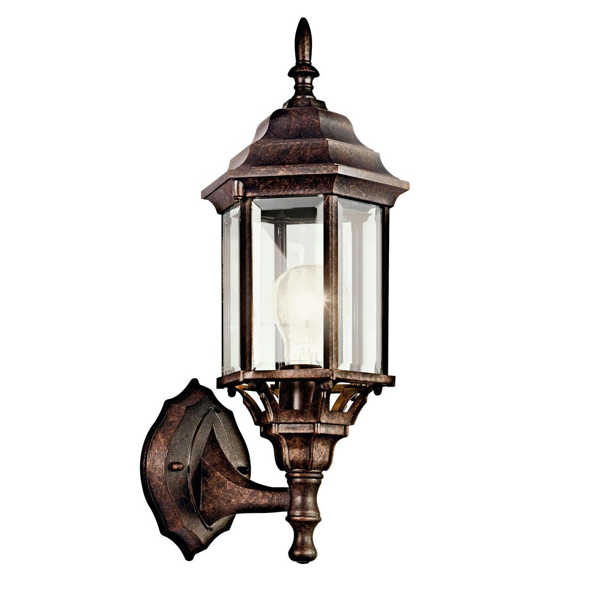 Chesapeake 17" Wall Light Tannery Bronze on a white background
