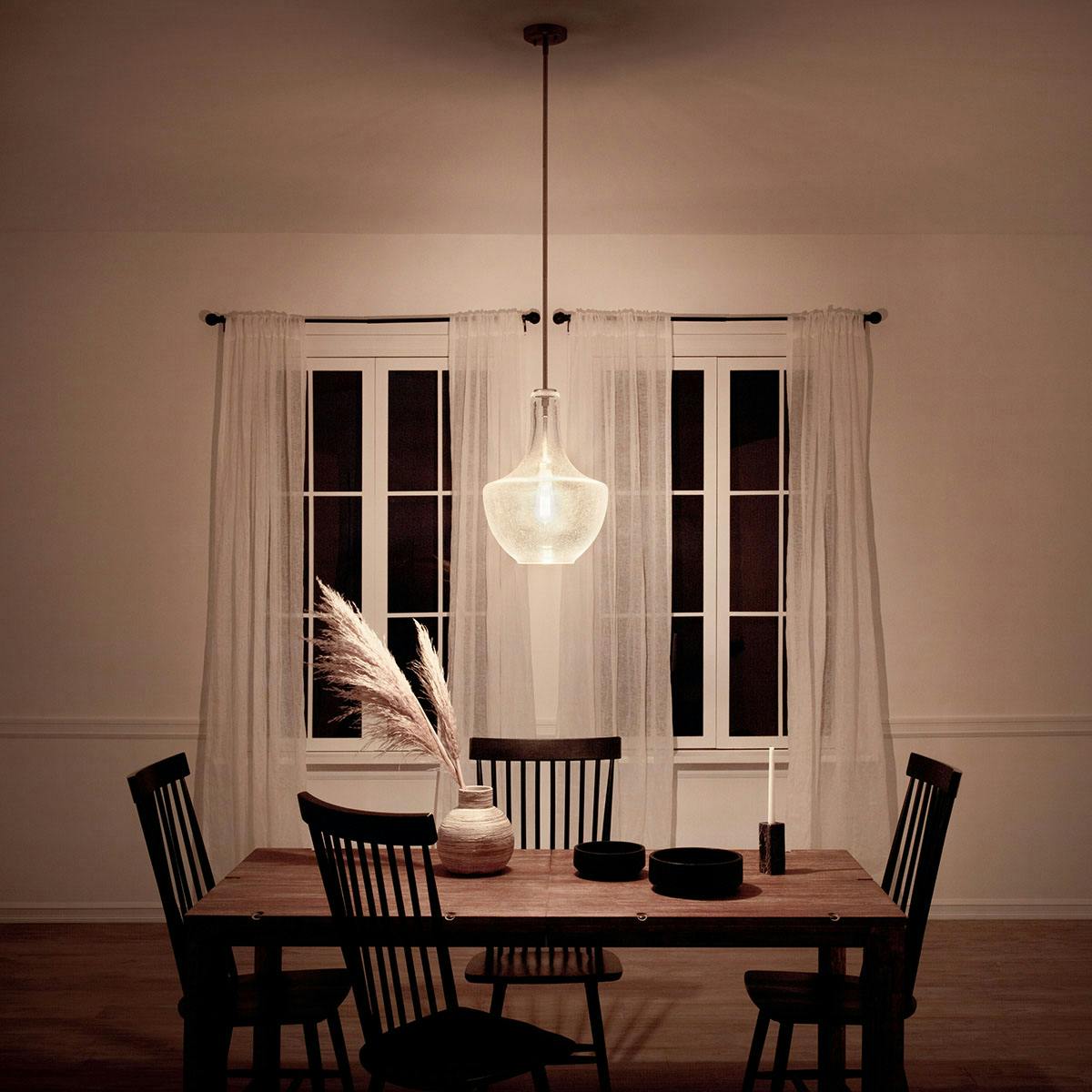 Night time dining room image featuring Everly 42046NCIS