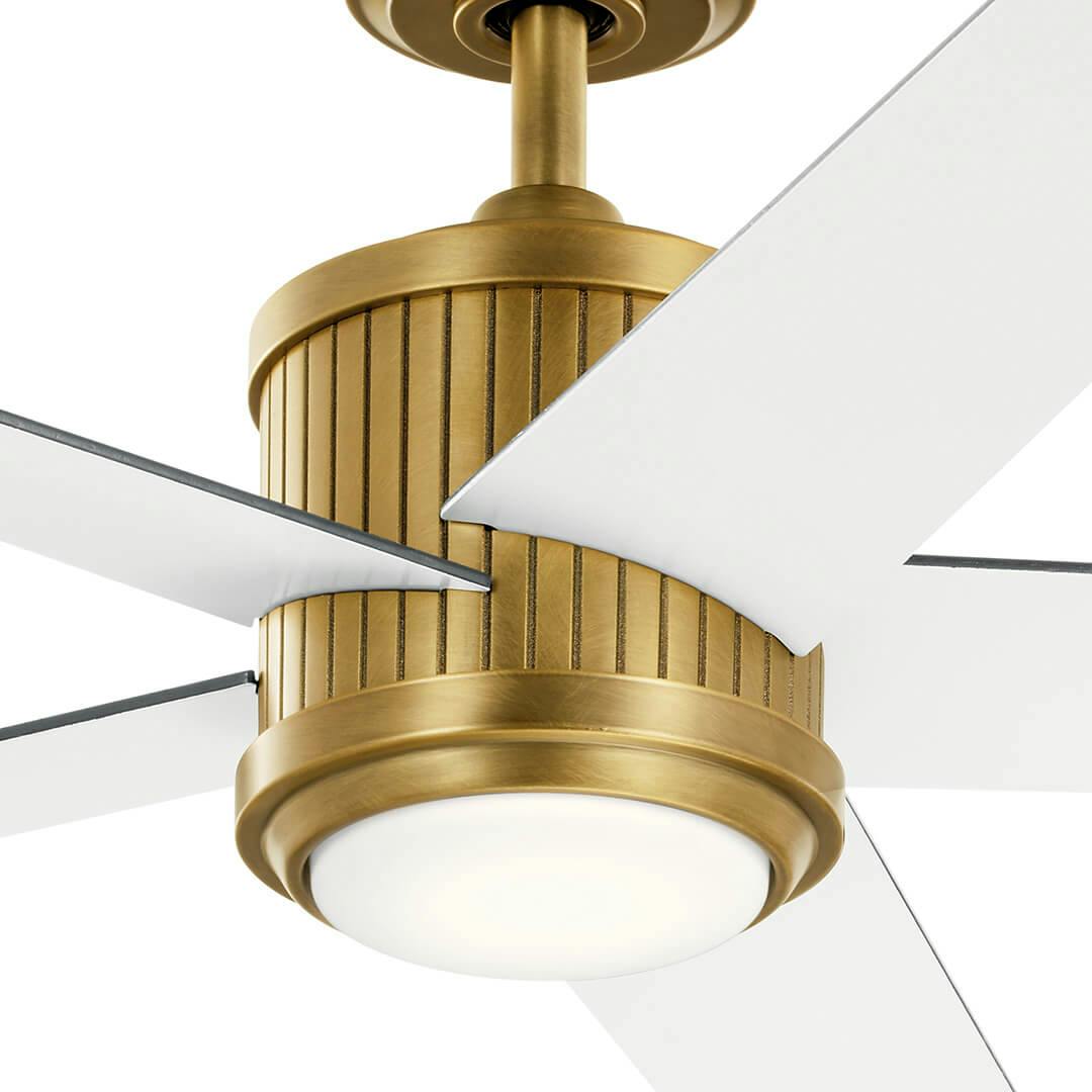 Brahm™ LED 56" Ceiling Fan Natural Brass