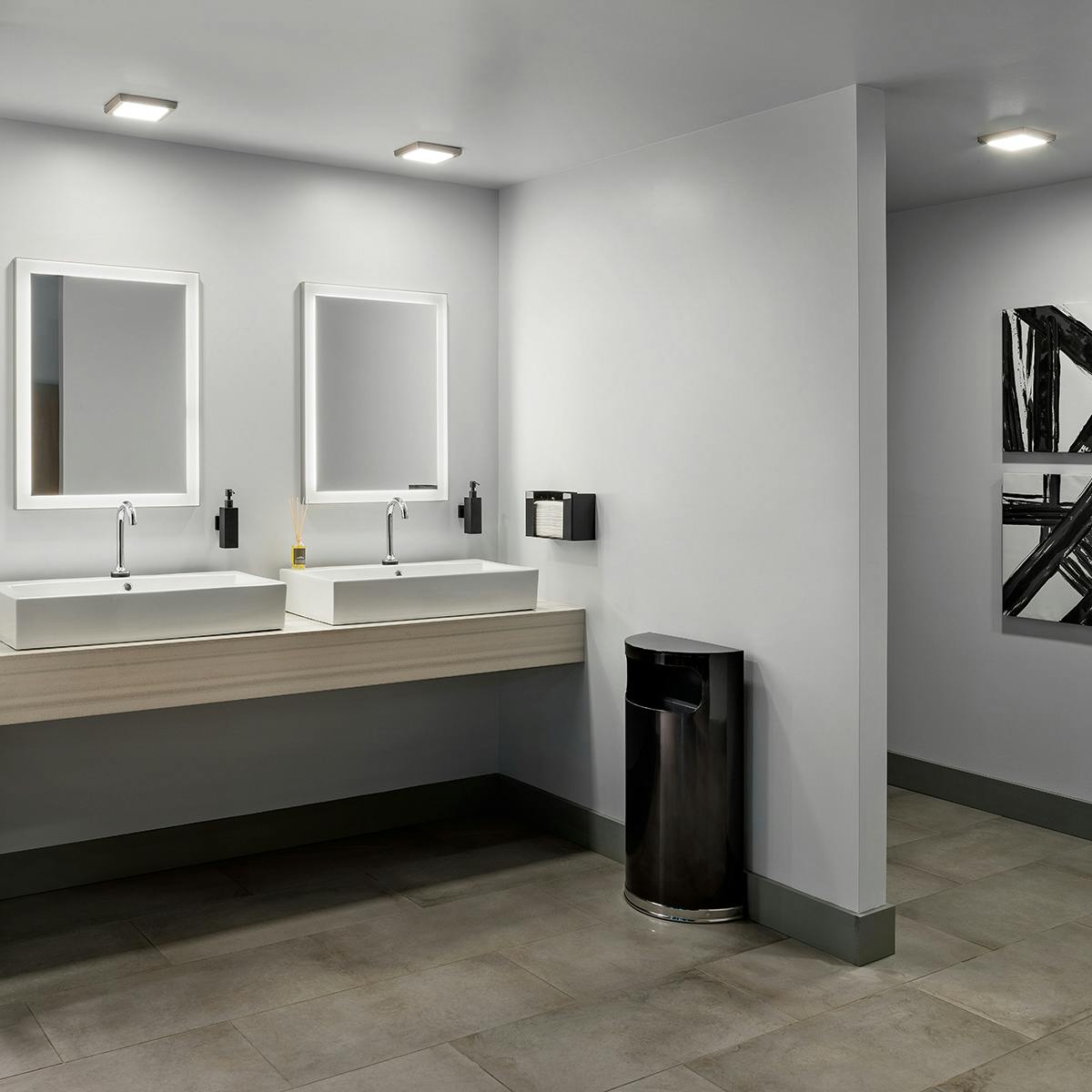 Commercial bathroom featuring Ryame 84168