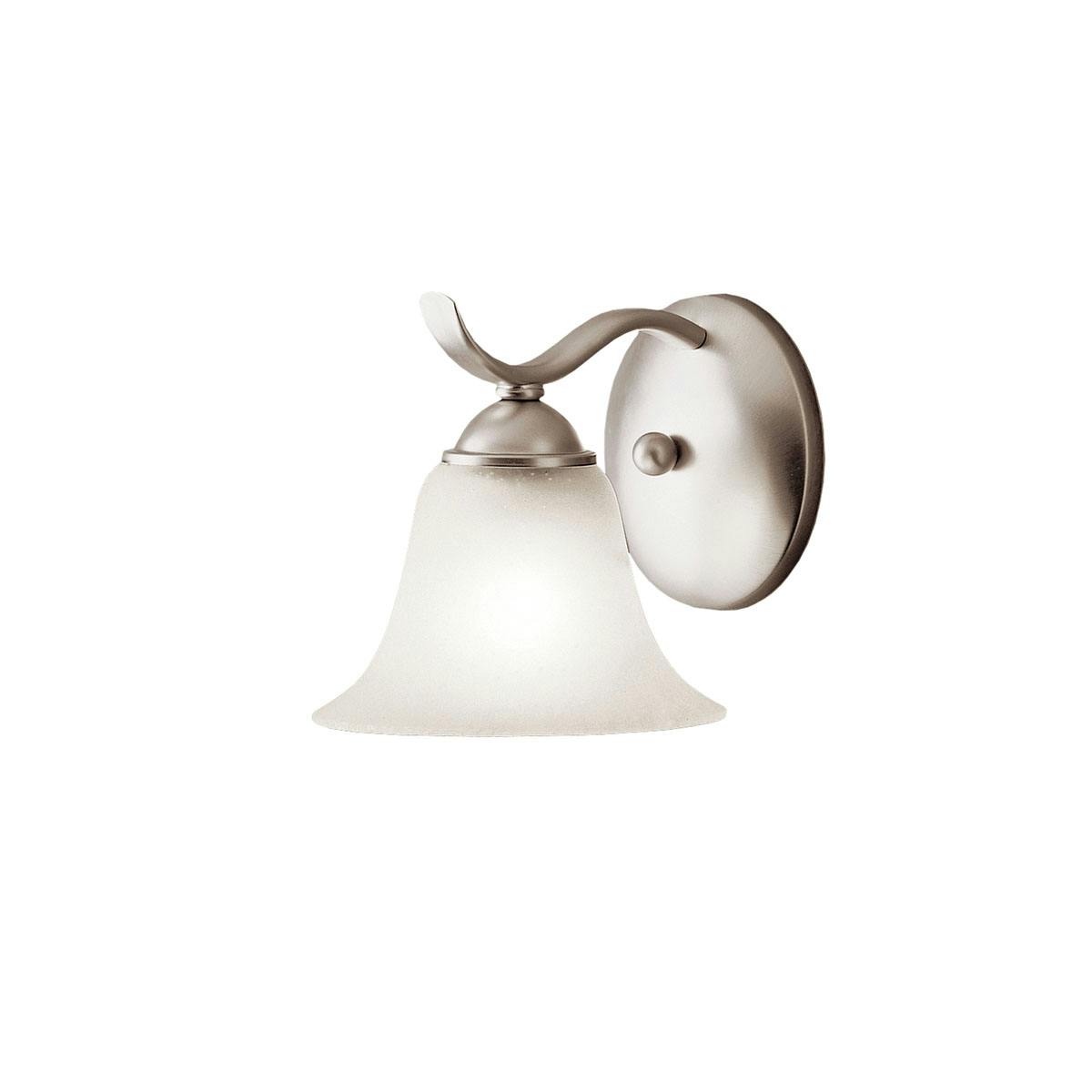 Dover™ 1 Light Wall Sconce Brushed Nickel on a white background