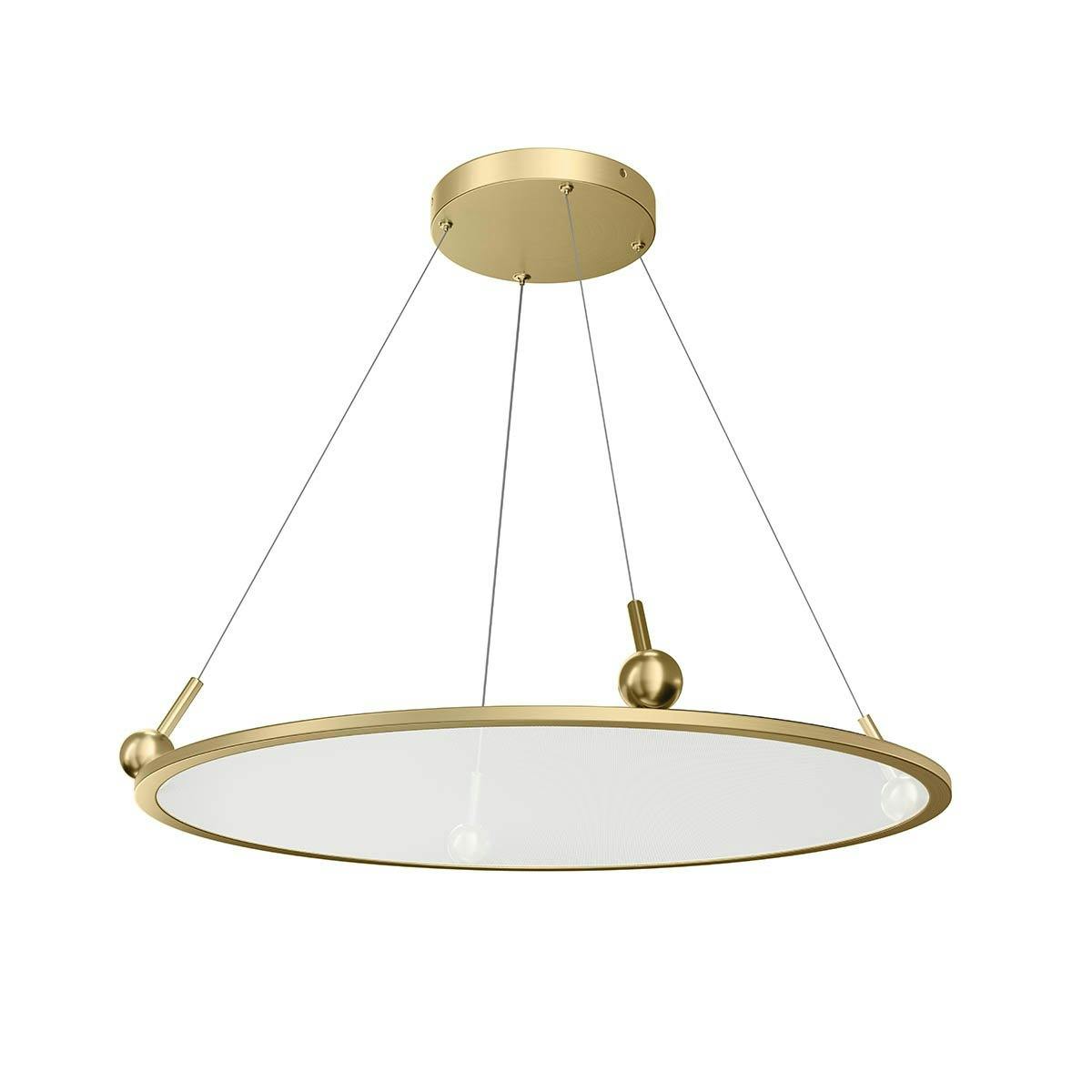 Jovian 29.75" LED Pendant Champagne Gold on a white background
