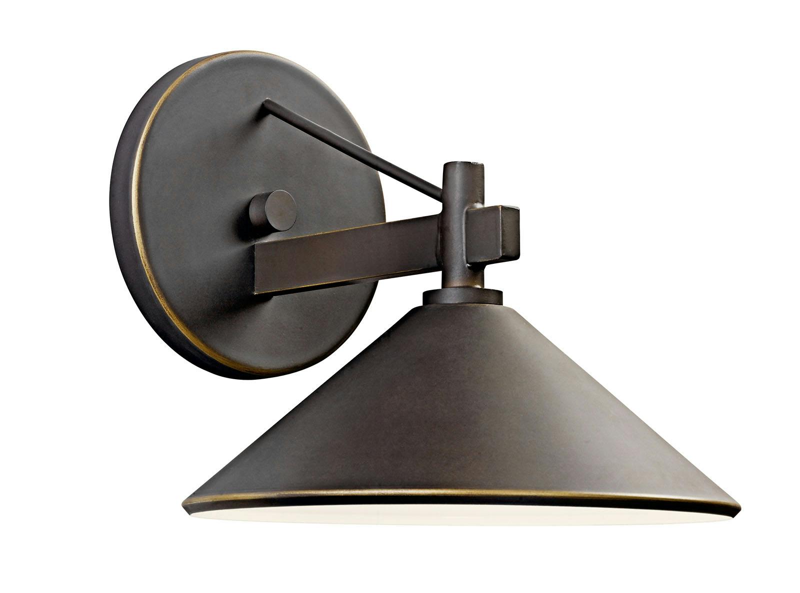 Ripley 7.5" Wall Light Olde Bronze on a white background