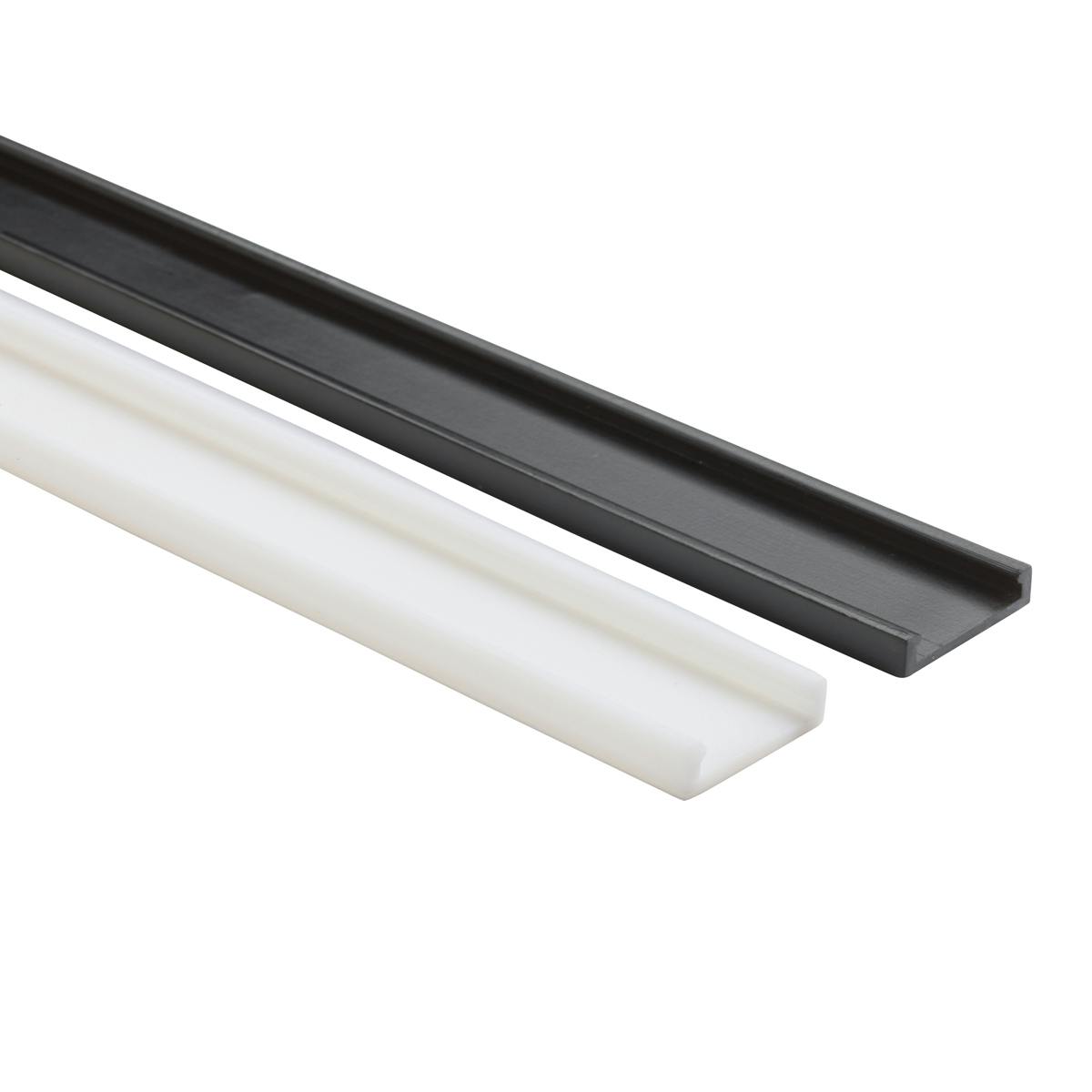 36" Linear LED Track White Material on a white background
