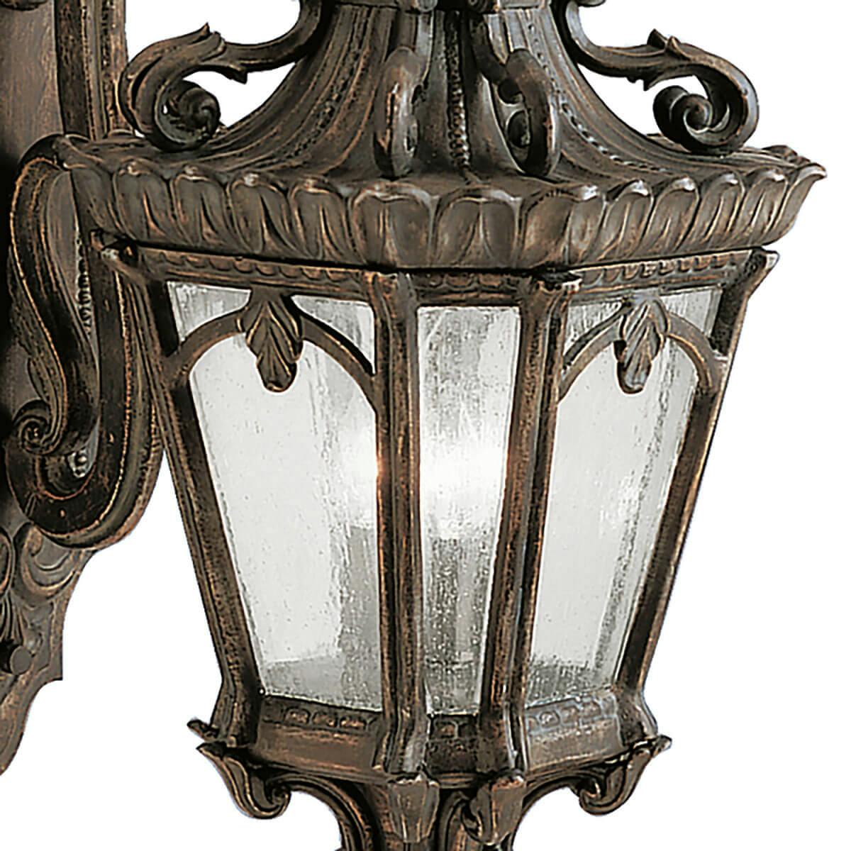 Close up view of the Tournai 29" Wall Light in Londonderry on a white background