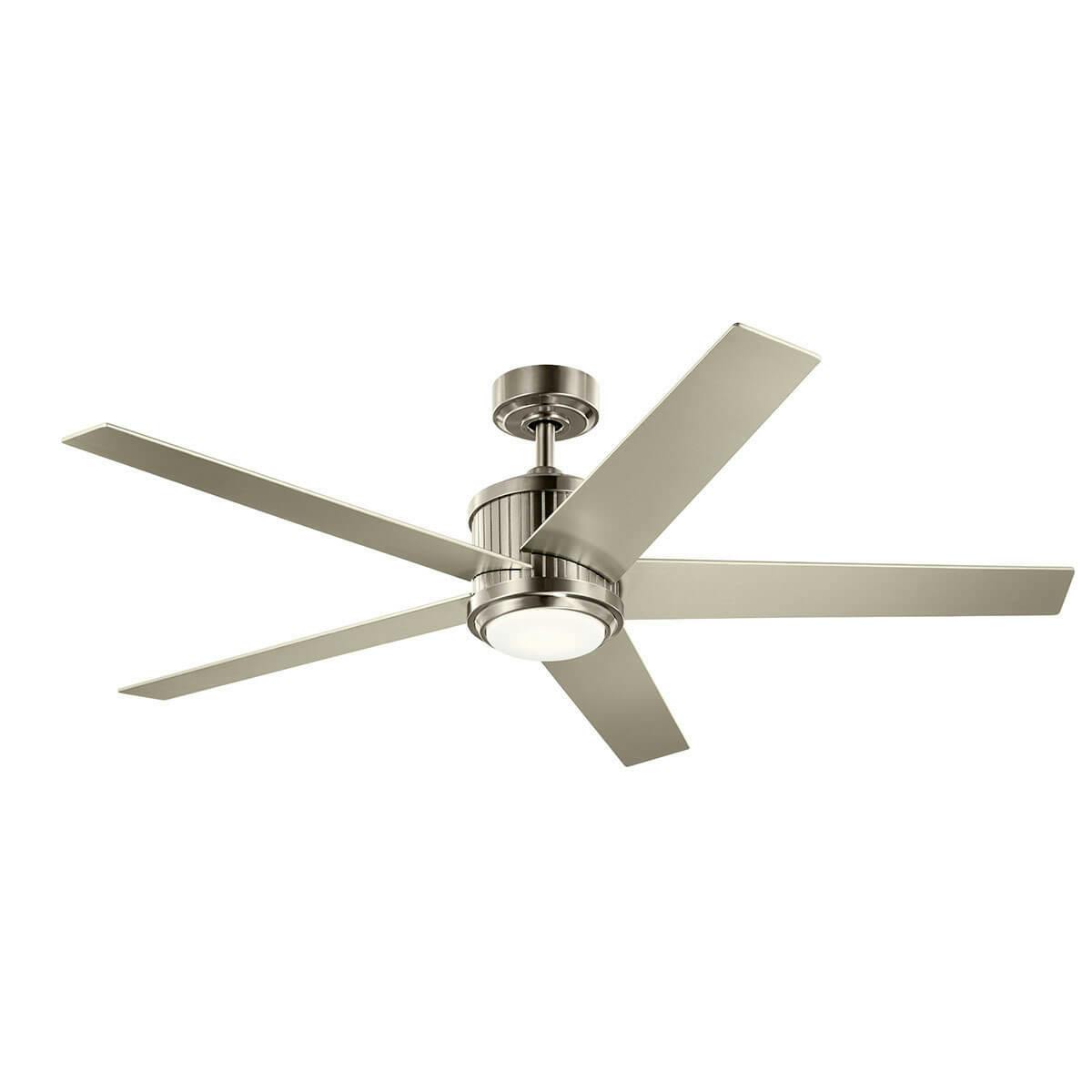 56” Brahm Ceiling Fan Stainless Steel on a white background