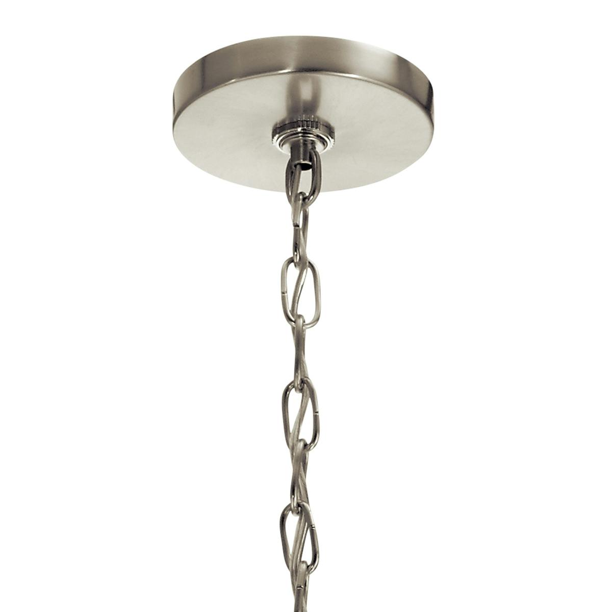 Canopy for the Deryn™ 24.25"  Chandelier Antique Grey on a white background