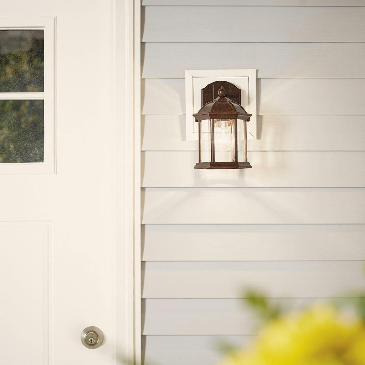 Day time Exterior image featuring Barrie outdoor wall light 49183TZ