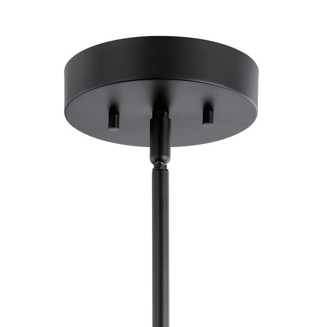 Canopy for the Baland™ LED 4" 1 Light Mini Pendant Black on a white background