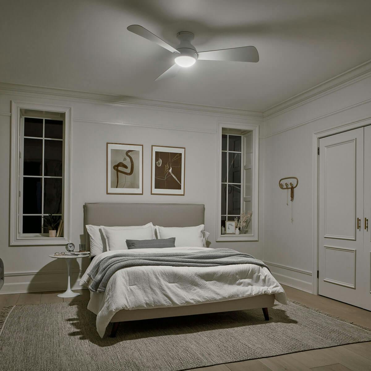 Night timebedroom image featuring Sola 330152MWH
