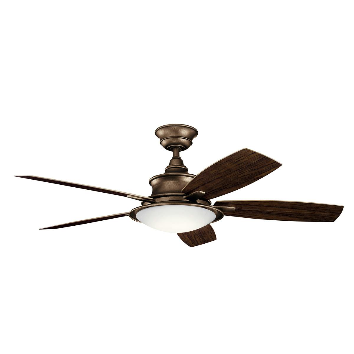 Cameron 3000K 52" Fan Weathered Copper on a white background