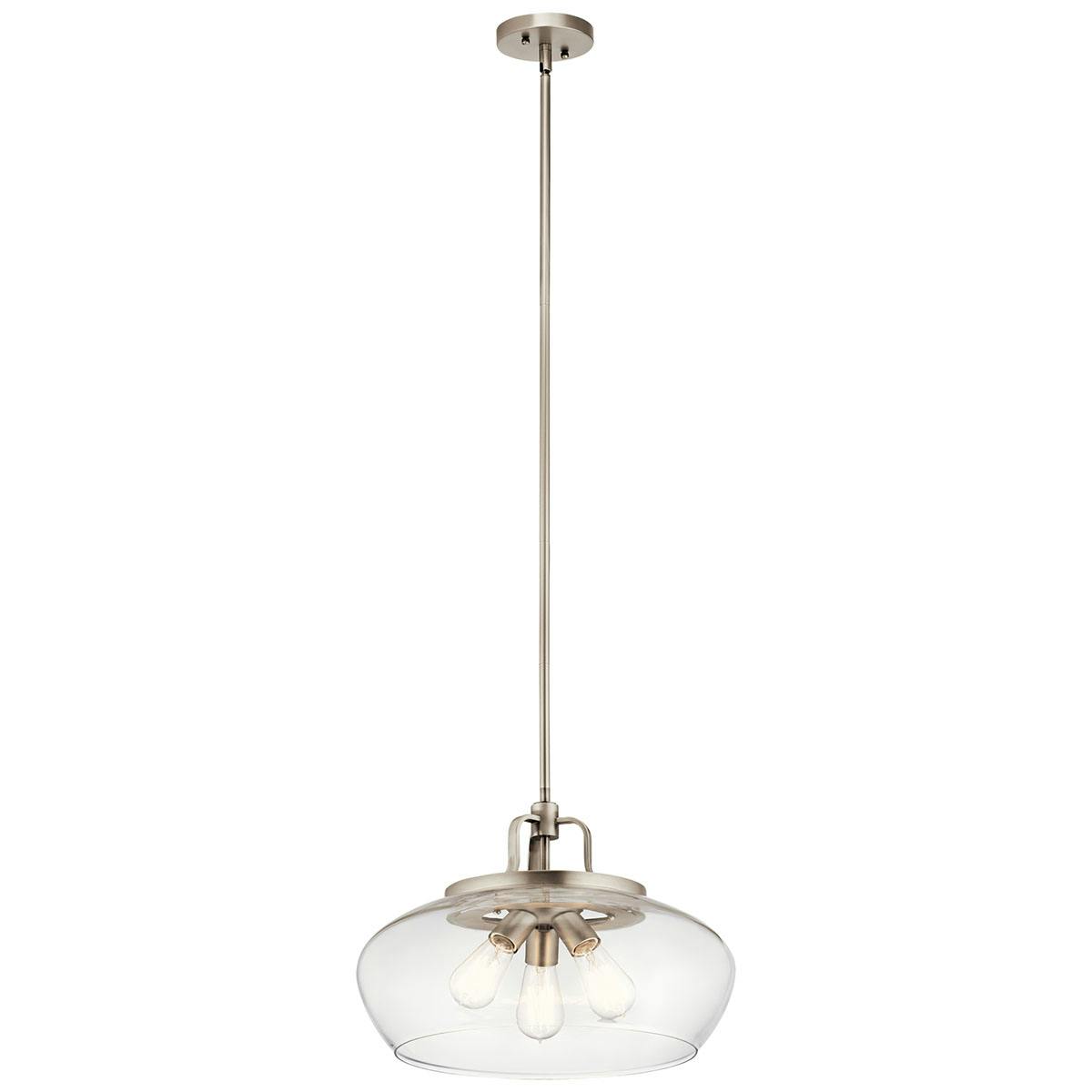 Davenport Convertible Pendant in Pewter on a white background