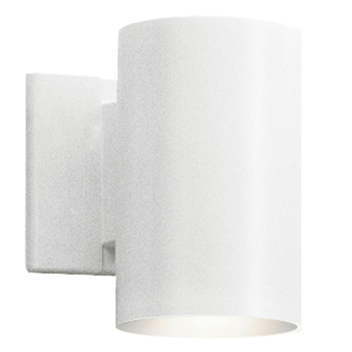  Cylinder 7" 1 Light Wall Light on a white background