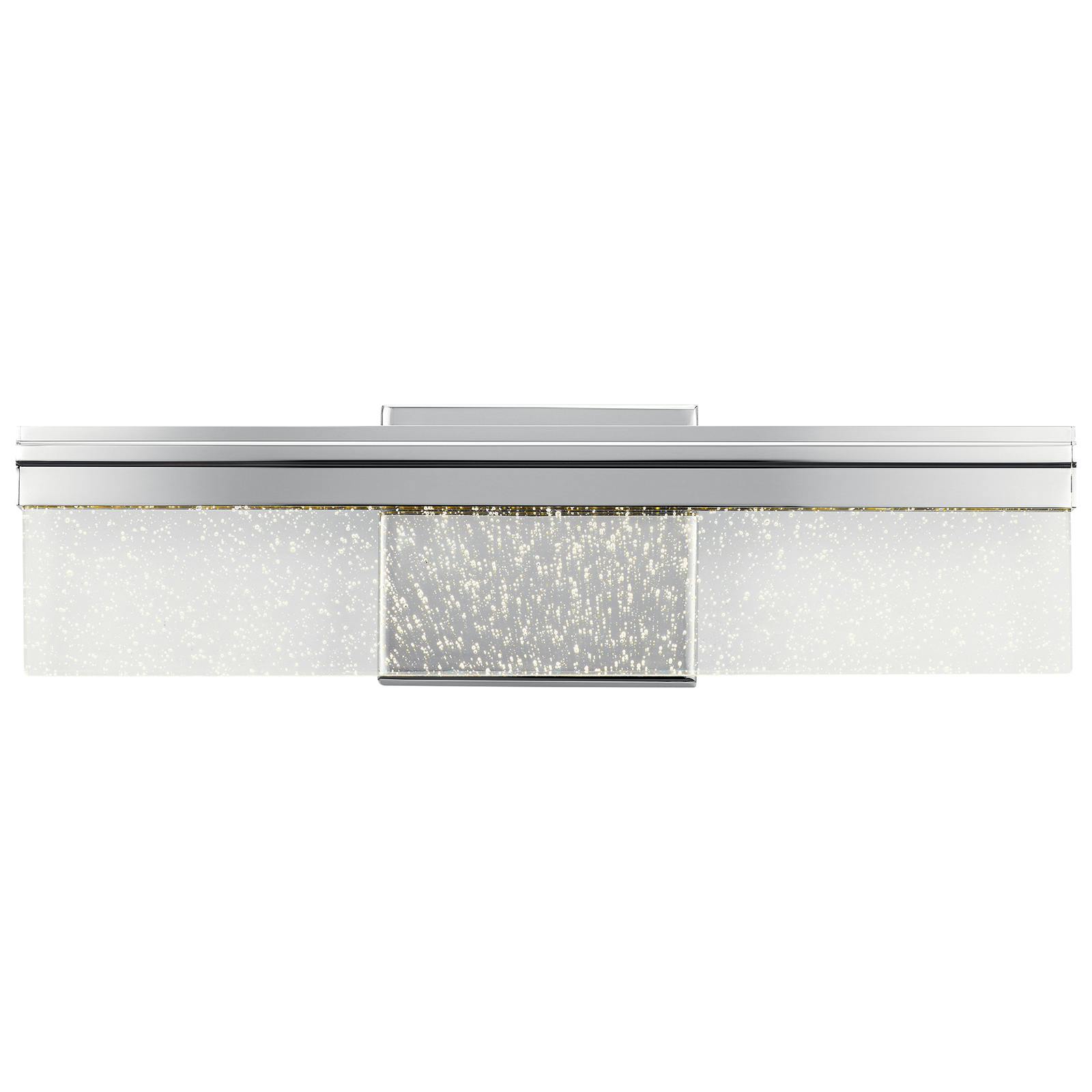 Front view of the Laris™ 18" Vanity Light in Chrome on a white background