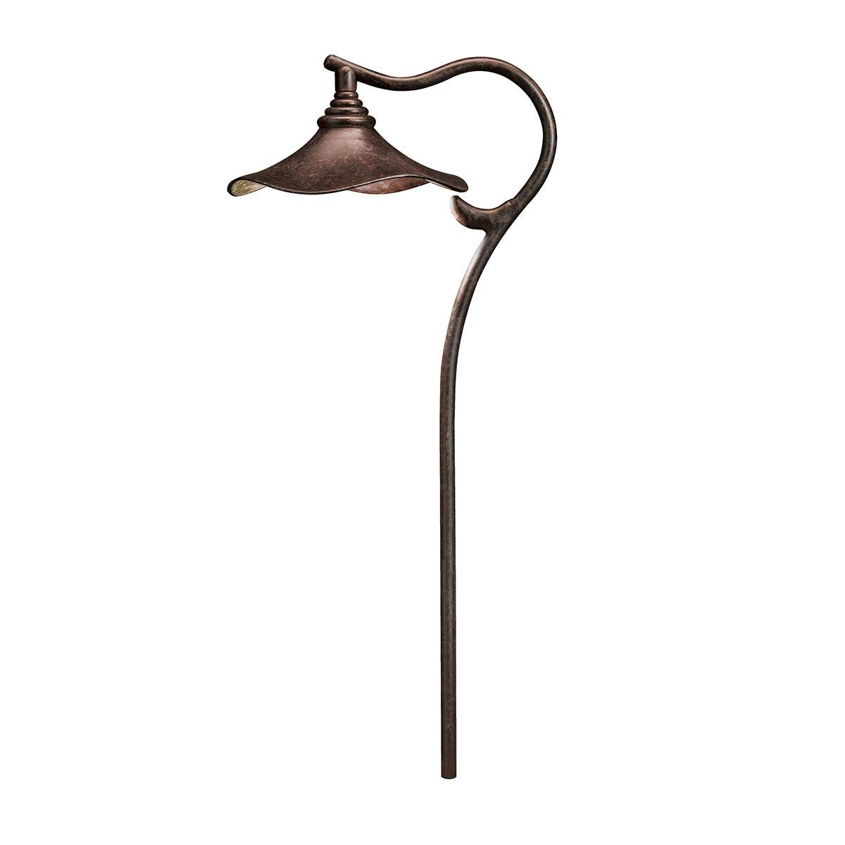 Cotswold™ 12V Path Light Aged Bronze on a white background