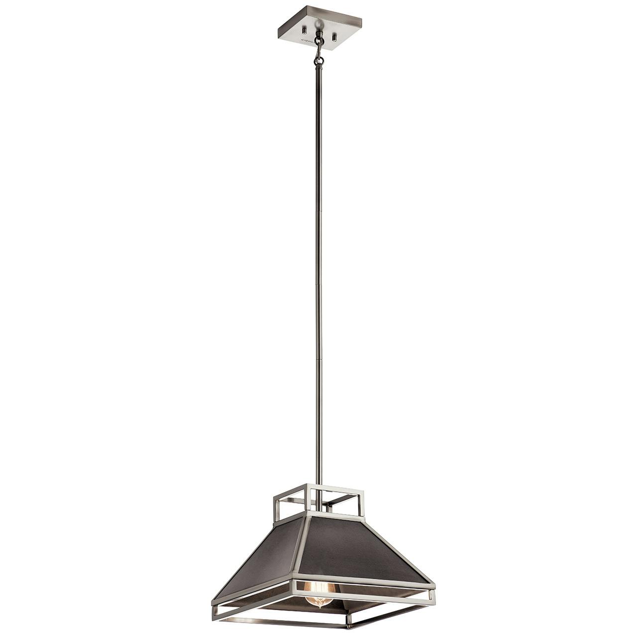 Grendel™ 1 Light Pendant Classic Pewter on a white background