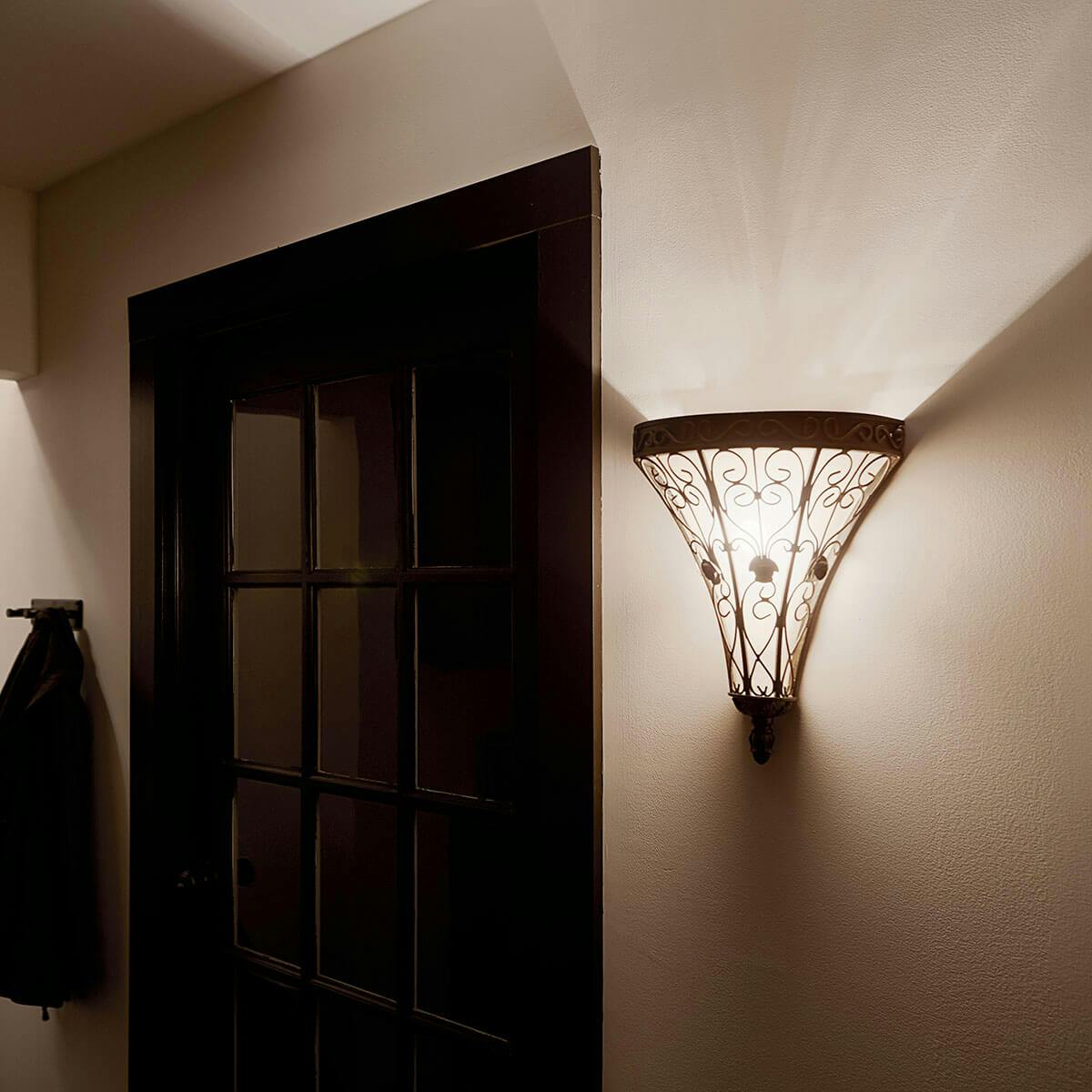 Night time mudroom image featuring Marchesa 45131TRS