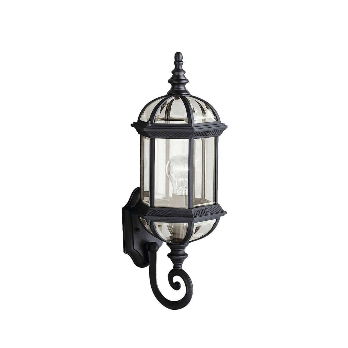 Barrie 21.75" Outdoor Wall Light Black on a white background